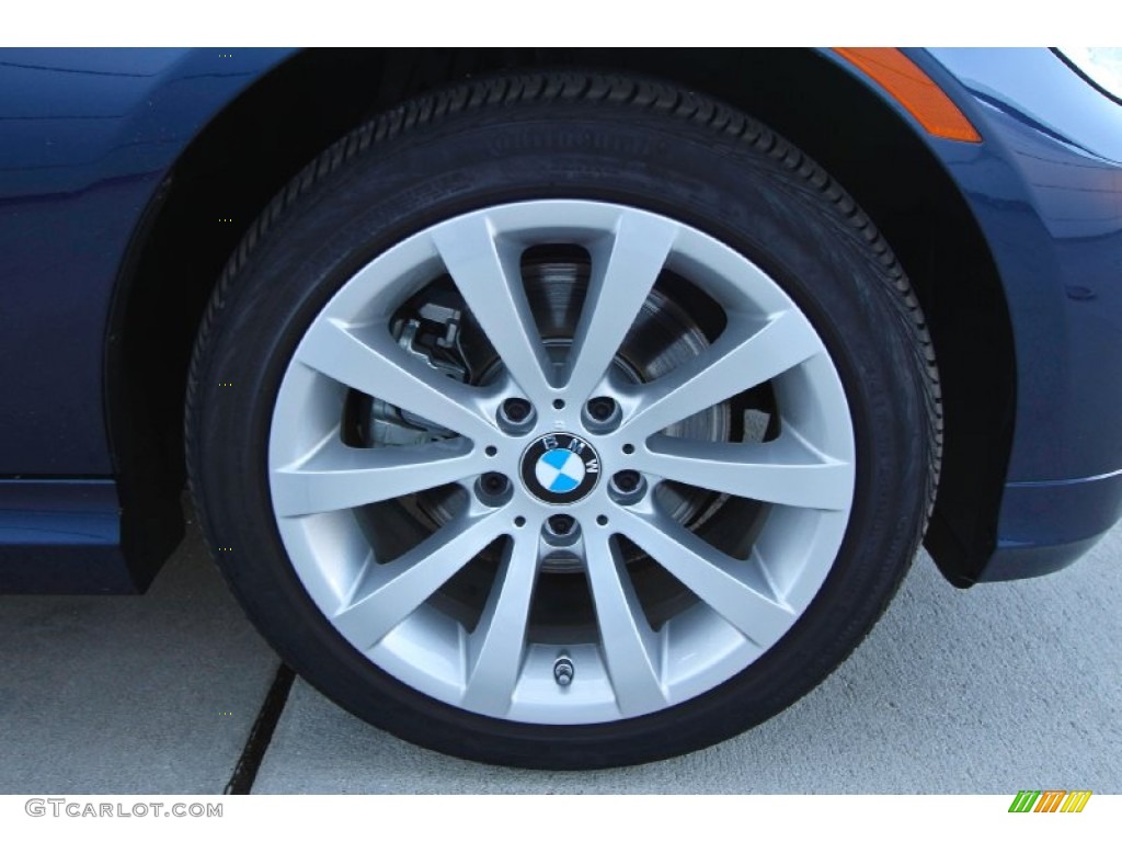 2011 3 Series 328i xDrive Sedan - Deep Sea Blue Metallic / Saddle Brown Dakota Leather photo #8