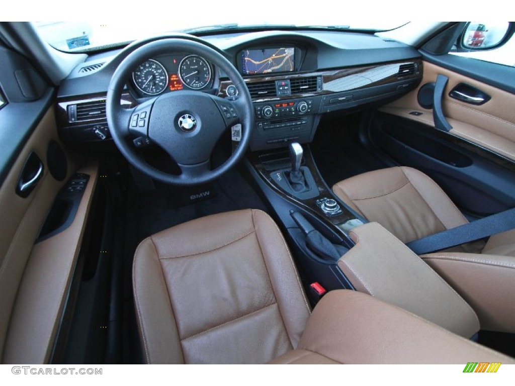 2011 3 Series 328i xDrive Sedan - Deep Sea Blue Metallic / Saddle Brown Dakota Leather photo #11
