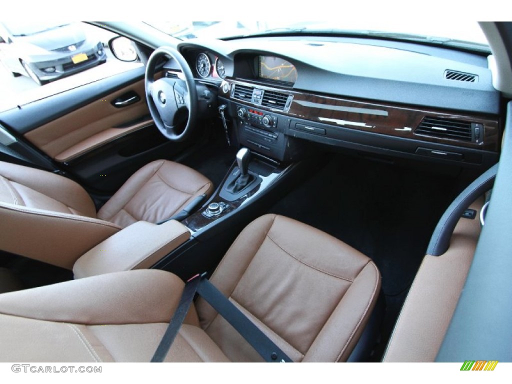 2011 3 Series 328i xDrive Sedan - Deep Sea Blue Metallic / Saddle Brown Dakota Leather photo #12