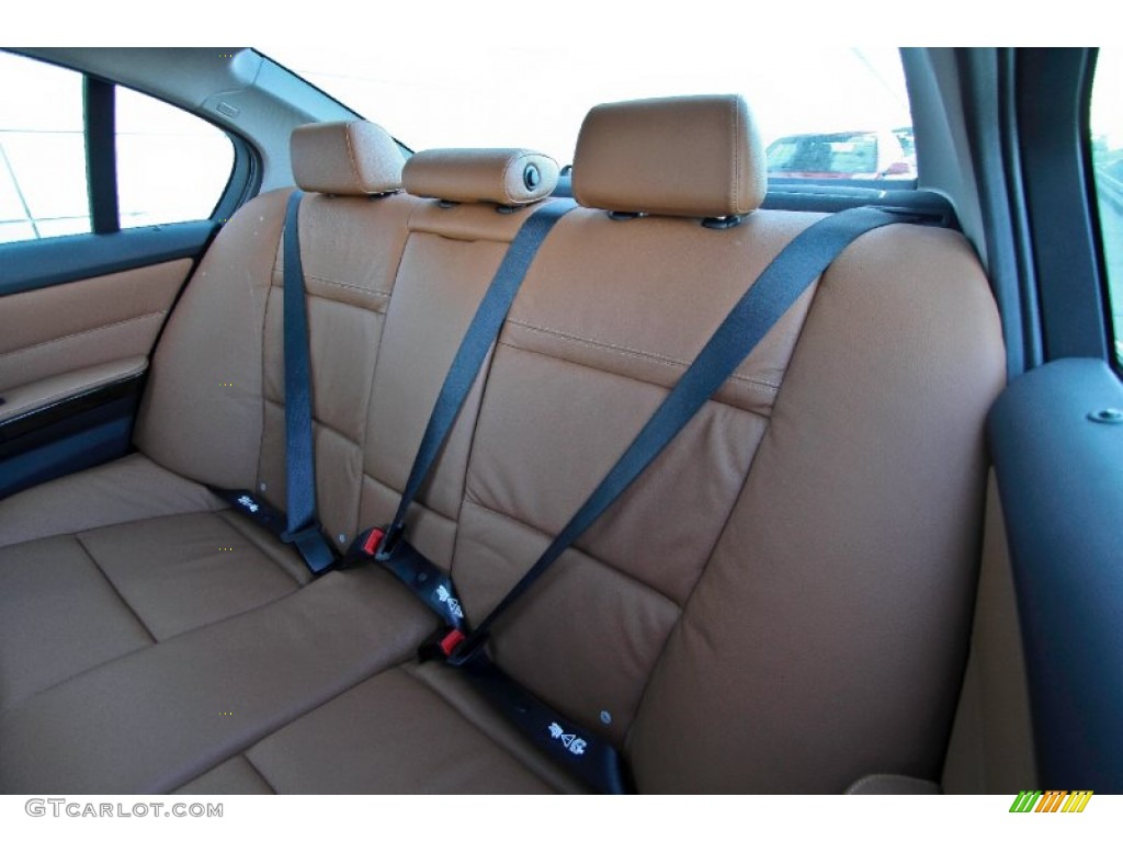 2011 3 Series 328i xDrive Sedan - Deep Sea Blue Metallic / Saddle Brown Dakota Leather photo #17