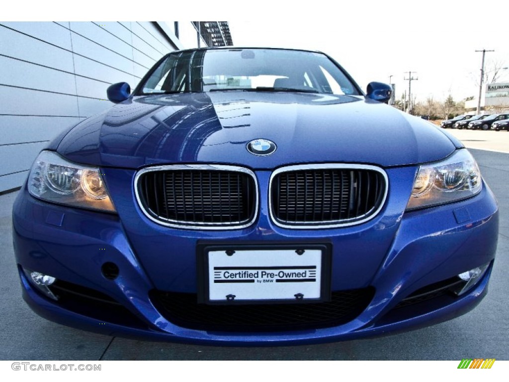 2011 3 Series 328i xDrive Sedan - Montego Blue Metallic / Black photo #2