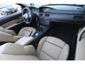 2008 BMW M3 Bamboo Beige Interior Dashboard Photo