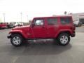 2012 Flame Red Jeep Wrangler Unlimited Sahara 4x4  photo #8