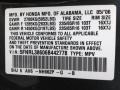  2006 Odyssey EX-L Sage Brush Pearl Color Code NH662P