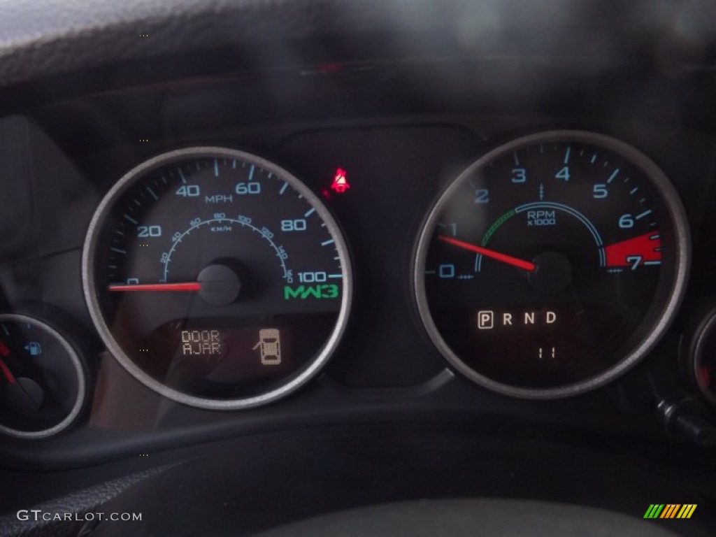 2012 Jeep Wrangler Unlimited Call of Duty: MW3 Edition 4x4 Gauges Photos