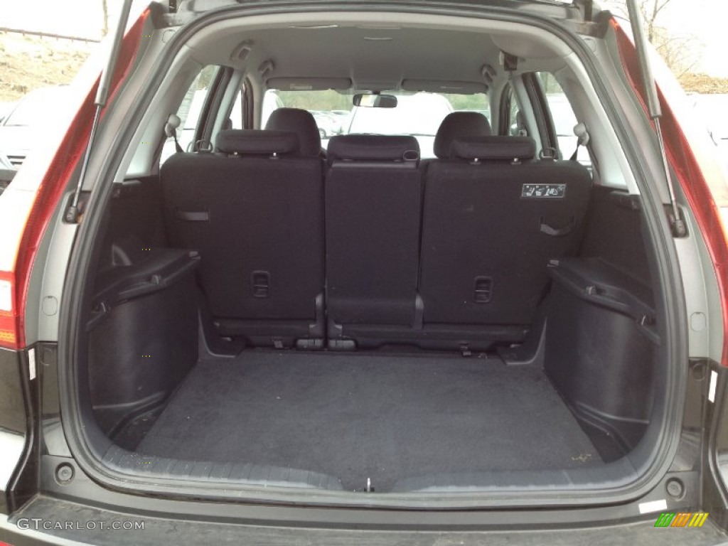 2009 CR-V LX 4WD - Crystal Black Pearl / Black photo #13