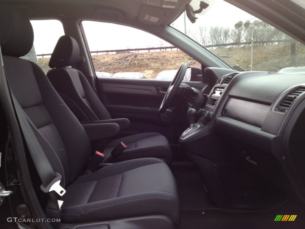 2009 CR-V LX 4WD - Crystal Black Pearl / Black photo #15