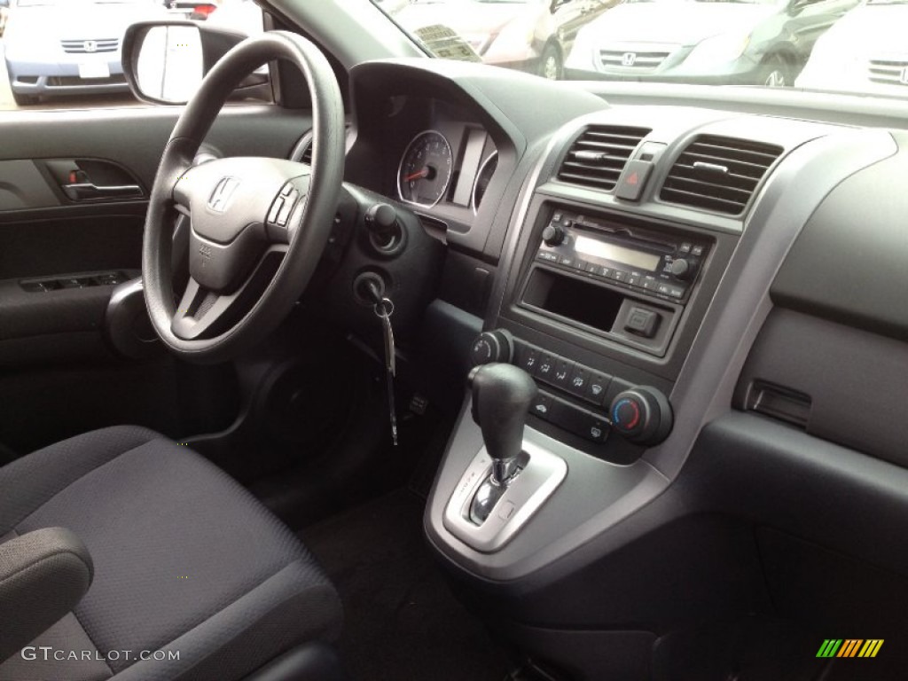 2009 CR-V LX 4WD - Crystal Black Pearl / Black photo #16