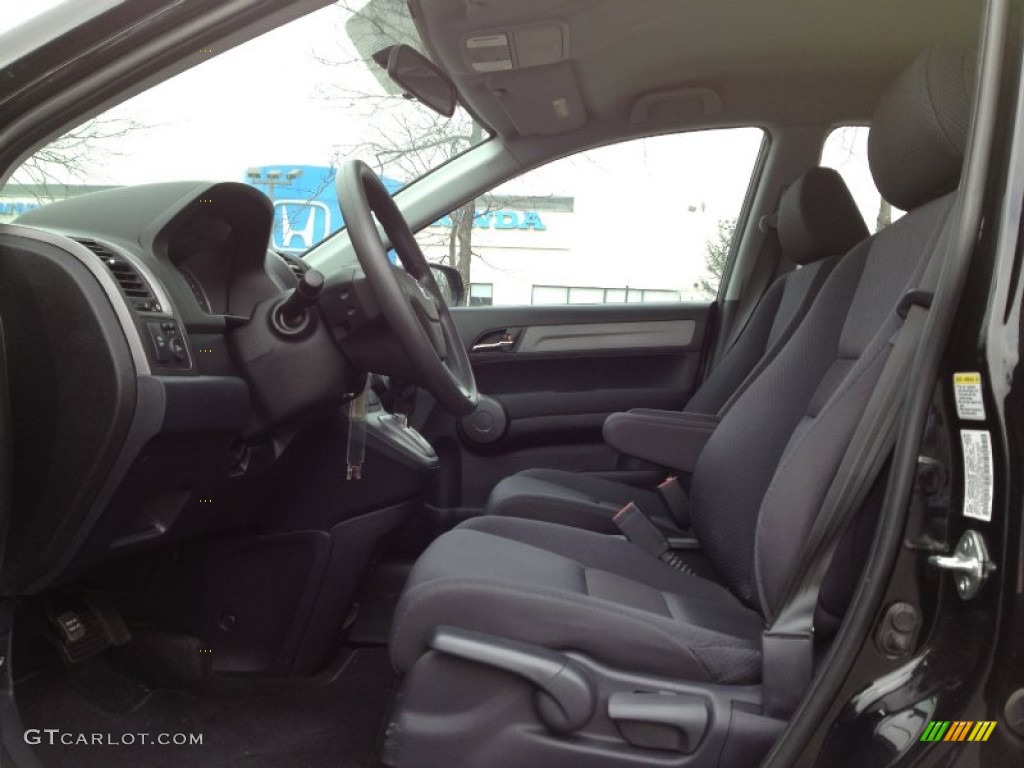 2009 CR-V LX 4WD - Crystal Black Pearl / Black photo #18