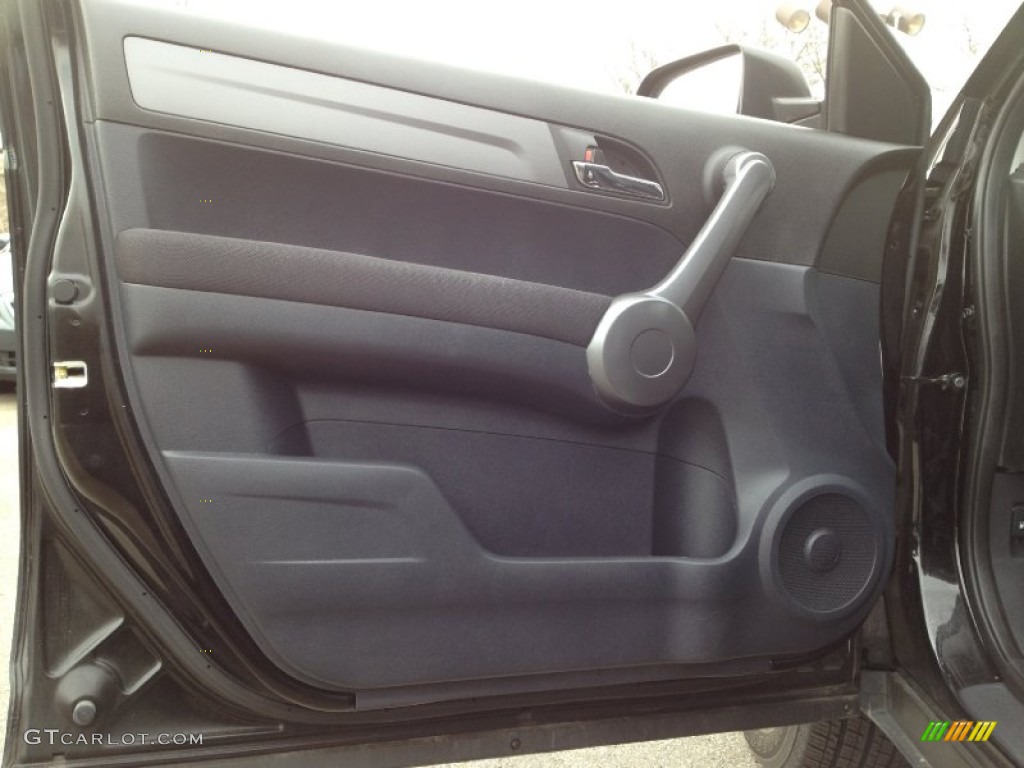 2009 CR-V LX 4WD - Crystal Black Pearl / Black photo #19