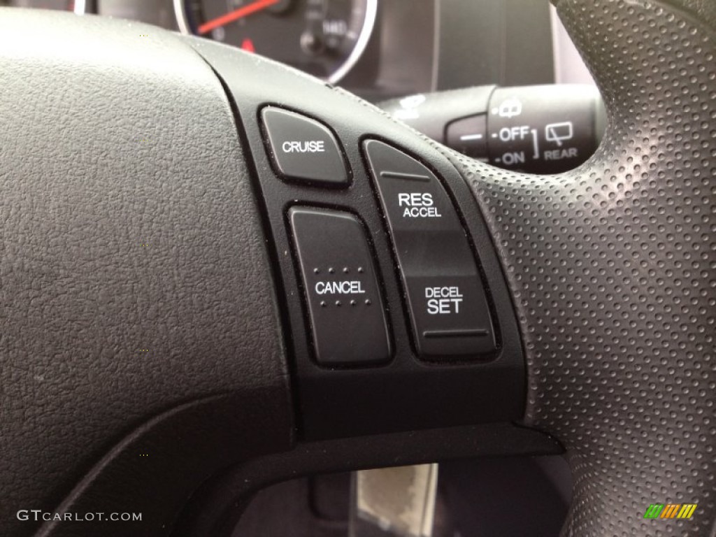 2009 CR-V LX 4WD - Crystal Black Pearl / Black photo #26