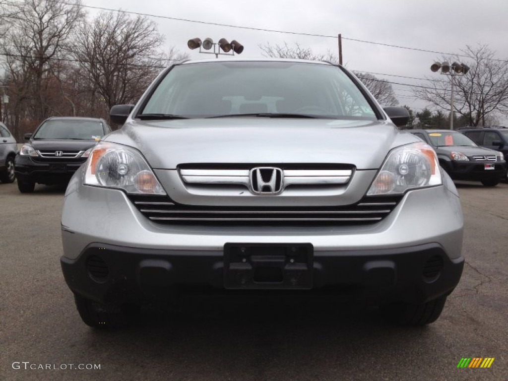 2009 CR-V EX 4WD - Alabaster Silver Metallic / Black photo #6