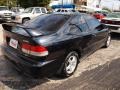 1999 Flamenco Black Pearl Honda Civic EX Coupe  photo #3