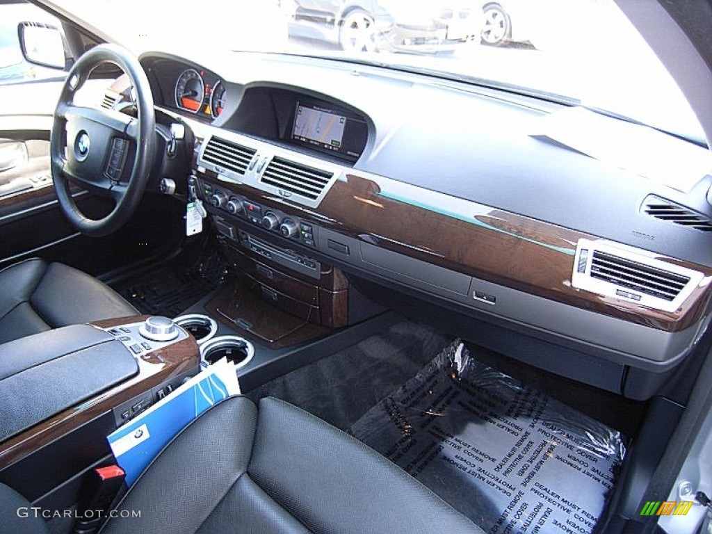 2008 7 Series 750Li Sedan - Titanium Silver Metallic / Black photo #24