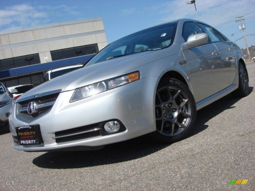 2007 TL 3.5 Type-S - Alabaster Silver Metallic / Ebony/Silver photo #1