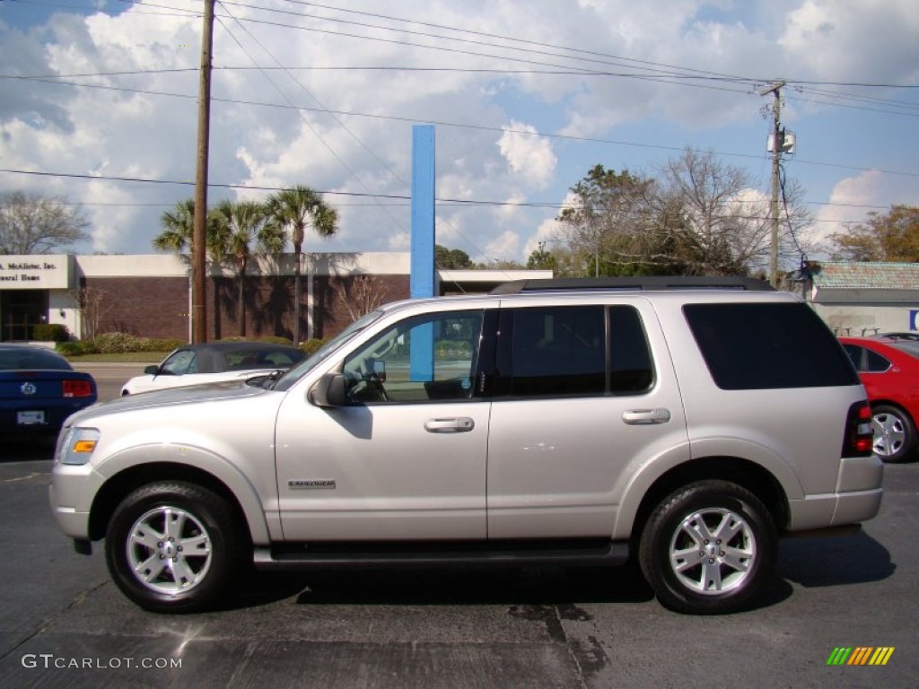 Silver Birch Metallic 2007 Ford Explorer XLT Exterior Photo #62402930