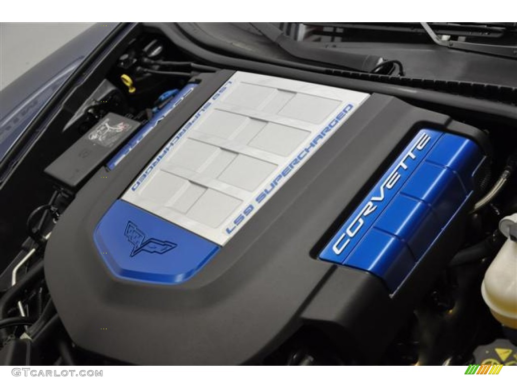 2012 Chevrolet Corvette ZR1 6.2 Liter Supercharged OHV 16-Valve LS9 V8 Engine Photo #62403279