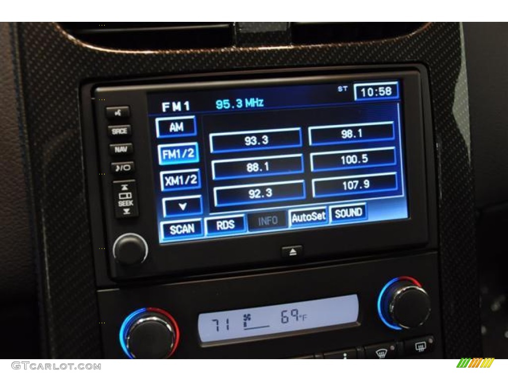 2012 Chevrolet Corvette ZR1 Audio System Photos