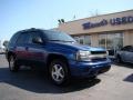 2005 Superior Blue Metallic Chevrolet TrailBlazer LS 4x4  photo #2