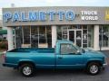 1994 Bright Teal Metallic GMC Sierra 1500 SLE Regular Cab #62377600