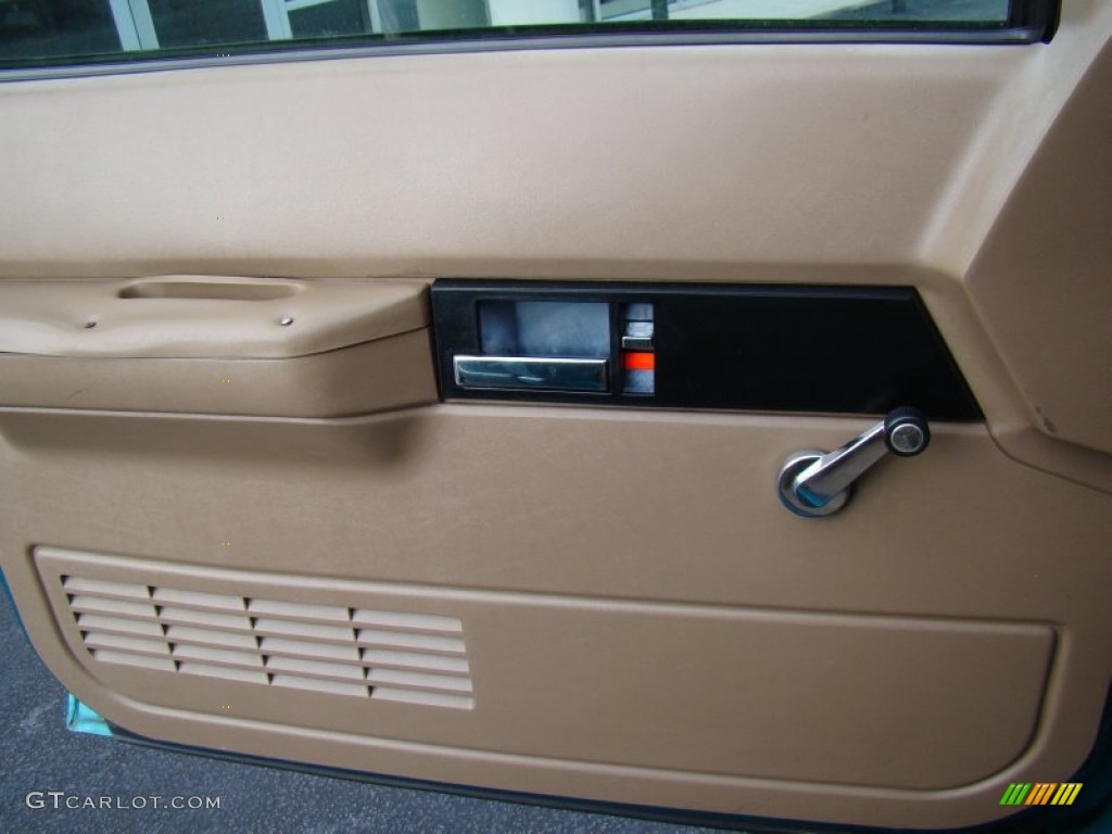1994 Sierra 1500 SLE Regular Cab - Bright Teal Metallic / Beige photo #14