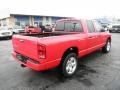 Flame Red 2002 Dodge Ram 1500 Sport Quad Cab 4x4 Exterior