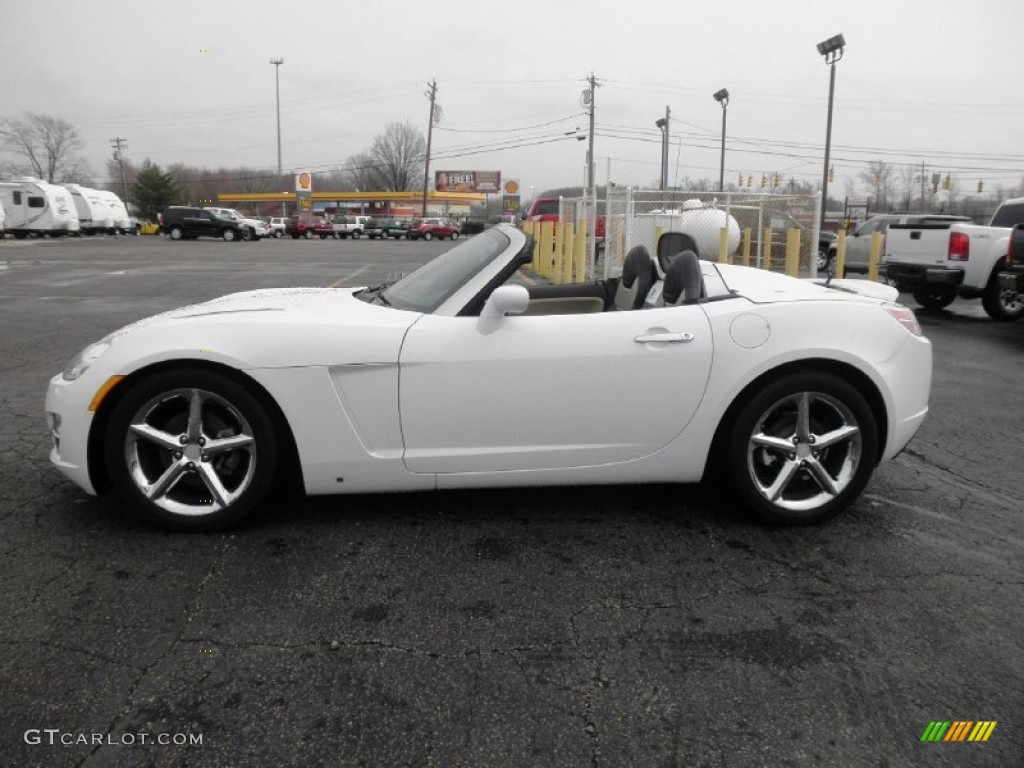 Polar White 2007 Saturn Sky Roadster Exterior Photo #62405013