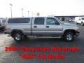 2001 Light Pewter Metallic Chevrolet Silverado 2500HD LS Extended Cab 4x4  photo #1