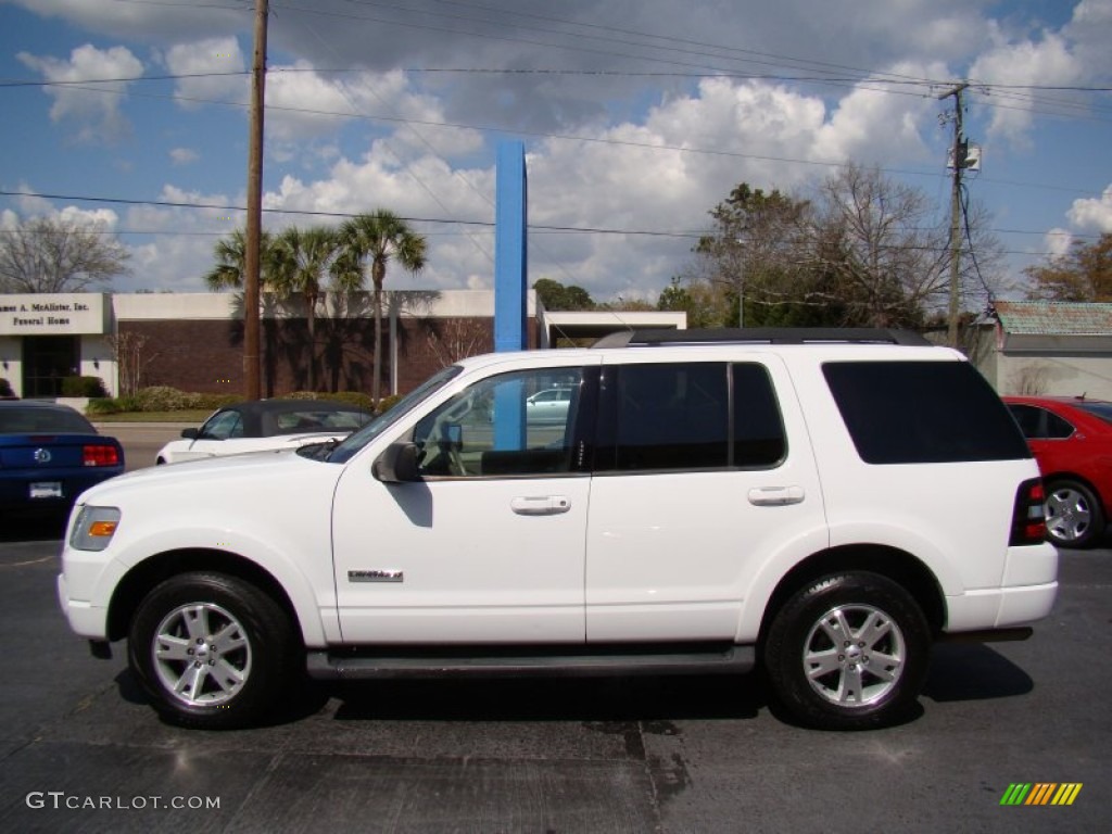 Oxford White 2007 Ford Explorer XLT 4x4 Exterior Photo #62405418