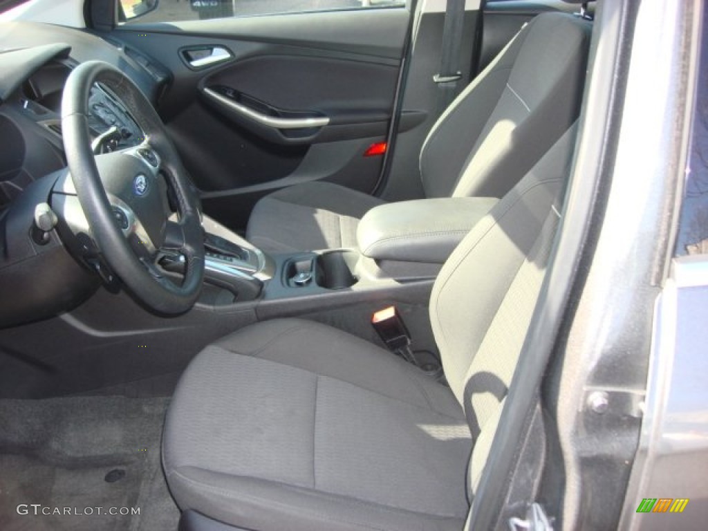 2012 Focus SEL 5-Door - Sterling Grey Metallic / Charcoal Black photo #9