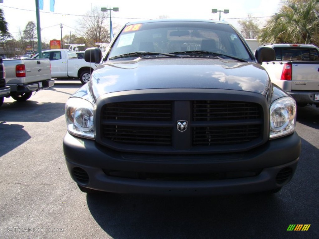 2008 Ram 1500 ST Regular Cab - Patriot Blue Pearl / Medium Slate Gray photo #3