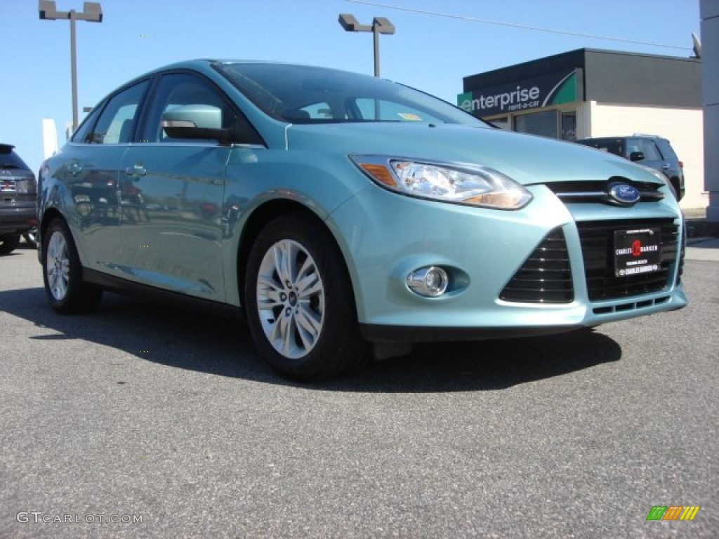 Frosted Glass Metallic Ford Focus