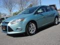 2012 Frosted Glass Metallic Ford Focus SEL Sedan  photo #8