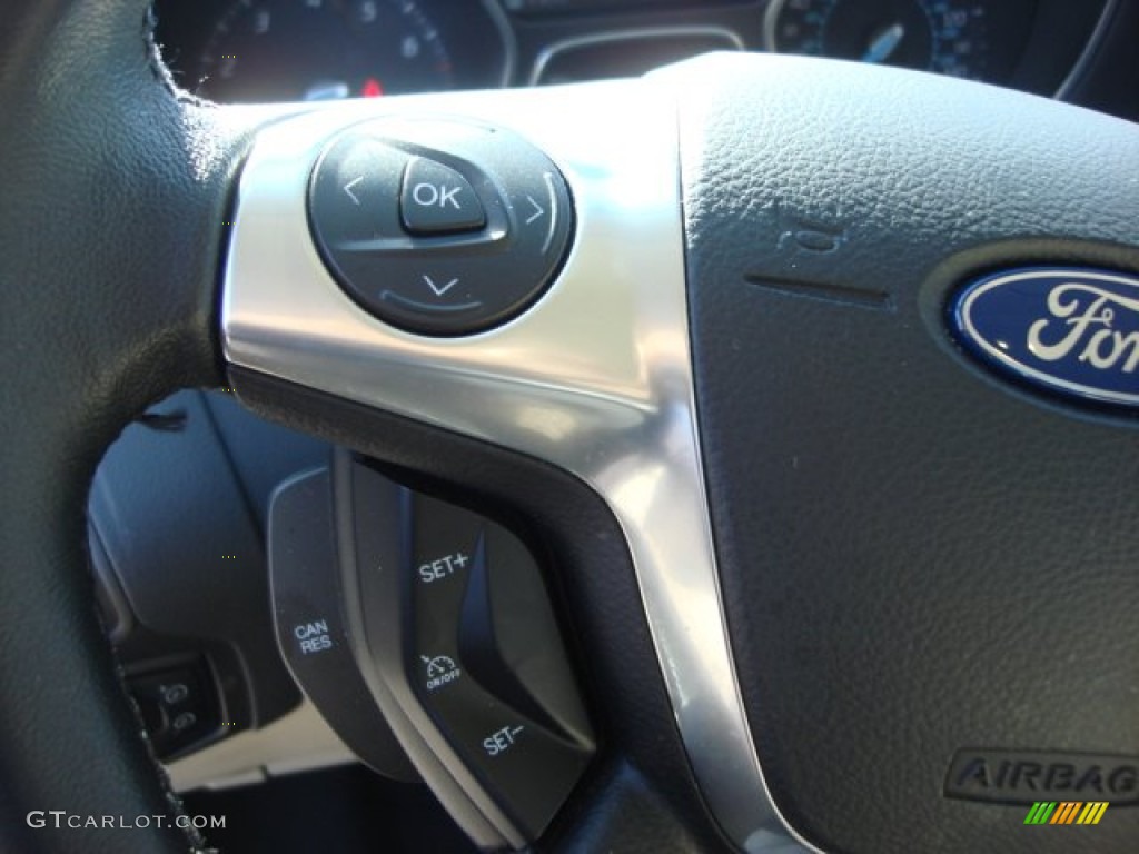 2012 Focus SEL Sedan - Frosted Glass Metallic / Stone photo #22