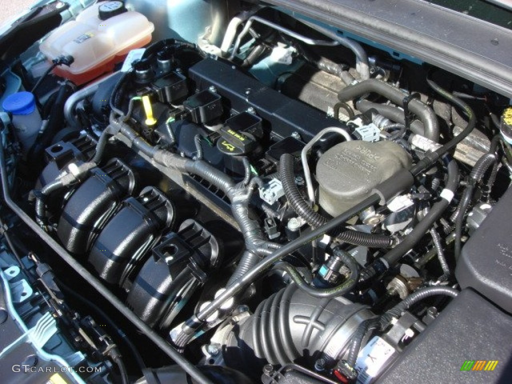 2012 Ford Focus SEL Sedan 2.0 Liter GDI DOHC 16-Valve Ti-VCT 4 Cylinder Engine Photo #62406653