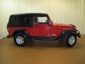 Flame Red - Wrangler Unlimited Rubicon 4x4 Photo No. 4