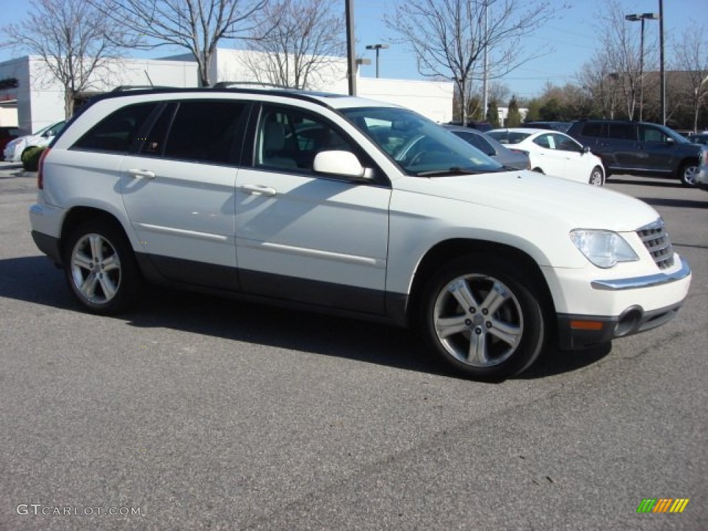 2007 Pacifica Touring AWD - Stone White / Dark Khaki/Light Graystone photo #3