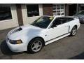 2002 Oxford White Ford Mustang GT Convertible  photo #1