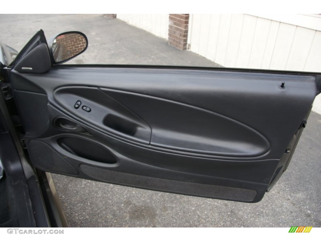 2002 Mustang GT Convertible - Mineral Grey Metallic / Dark Charcoal photo #14