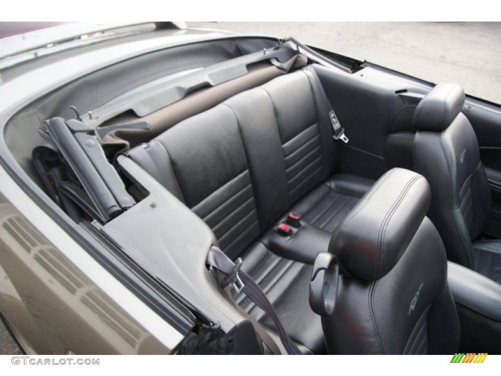 2002 Mustang GT Convertible - Mineral Grey Metallic / Dark Charcoal photo #15