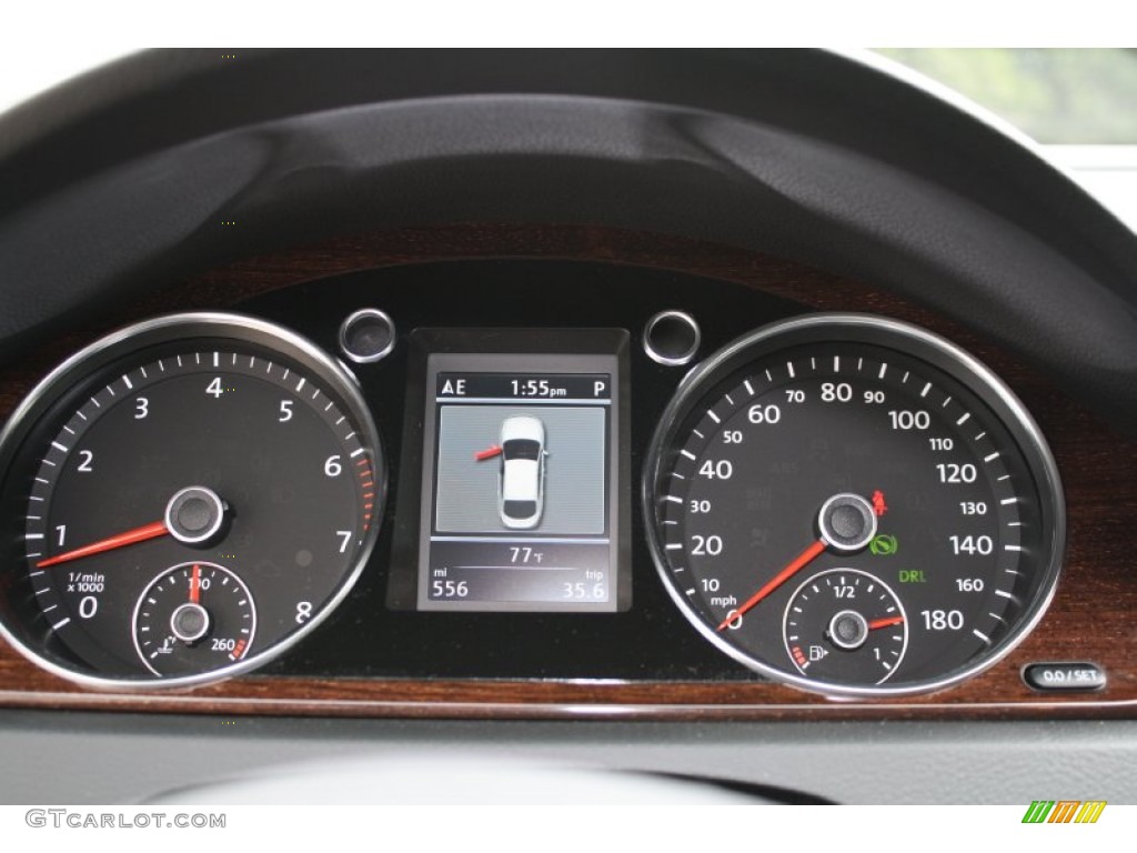 2012 Volkswagen CC VR6 4Motion Executive Gauges Photos