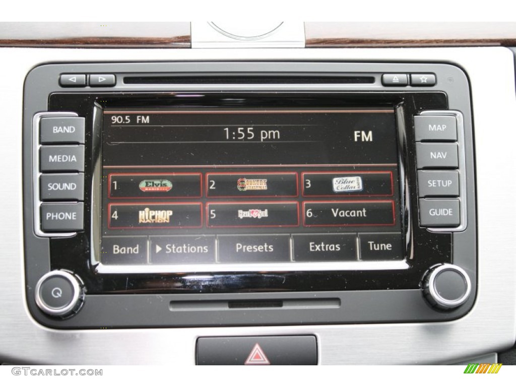 2012 Volkswagen CC VR6 4Motion Executive Audio System Photos