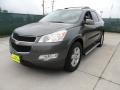 2011 Steel Green Metallic Chevrolet Traverse LT  photo #7