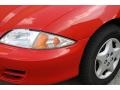 2000 Bright Red Chevrolet Cavalier Coupe  photo #7
