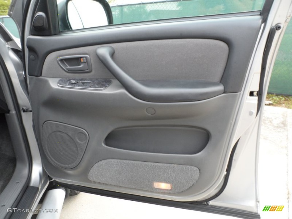 2006 Toyota Tundra SR5 Double Cab Dark Gray Door Panel Photo #62414832