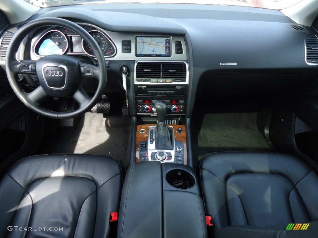 2009 Audi Q7 3.6 Premium quattro Black Dashboard Photo #62414892