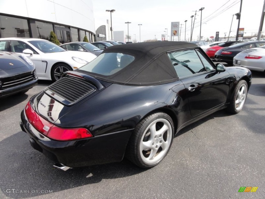 Black 1998 Porsche 911 Carrera Cabriolet Exterior Photo #62415998