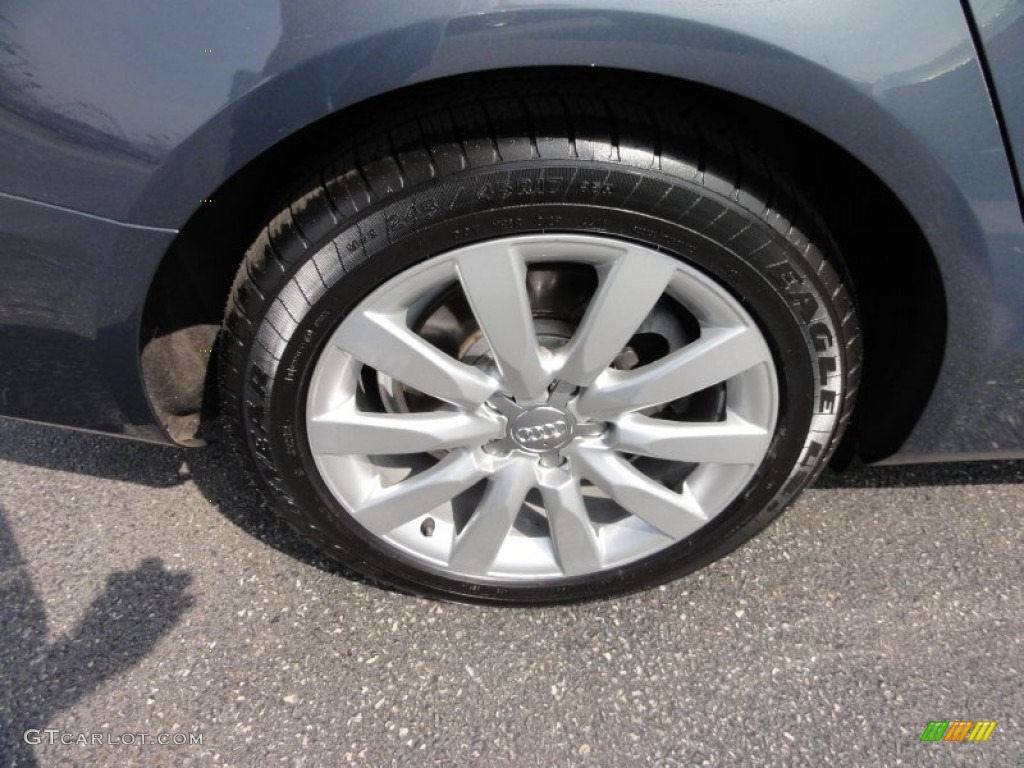 2009 A4 2.0T Premium quattro Sedan - Meteor Grey Pearl Effect / Black photo #31