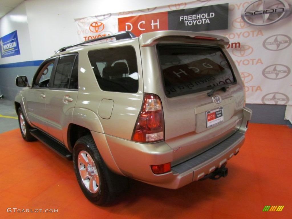 2005 4Runner Limited 4x4 - Dorado Gold Pearl / Taupe photo #6