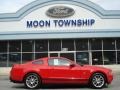 2011 Race Red Ford Mustang V6 Premium Coupe  photo #1